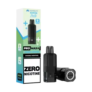 Double Menthol Hayati Pro Max Plus 6000 Prefilled Pod Zero Nicotine
